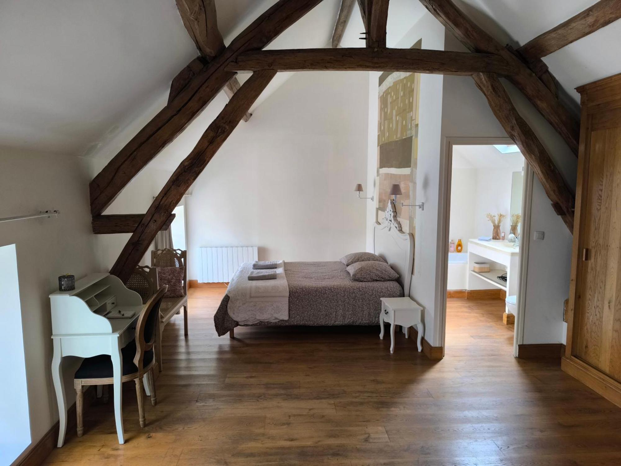 Belle Maison Dans Corps De Ferme - Logement Gabriel Villiers-sous-Grez 外观 照片